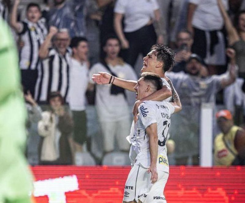 Santos vence América-MG e fica na vice-liderança da Série B