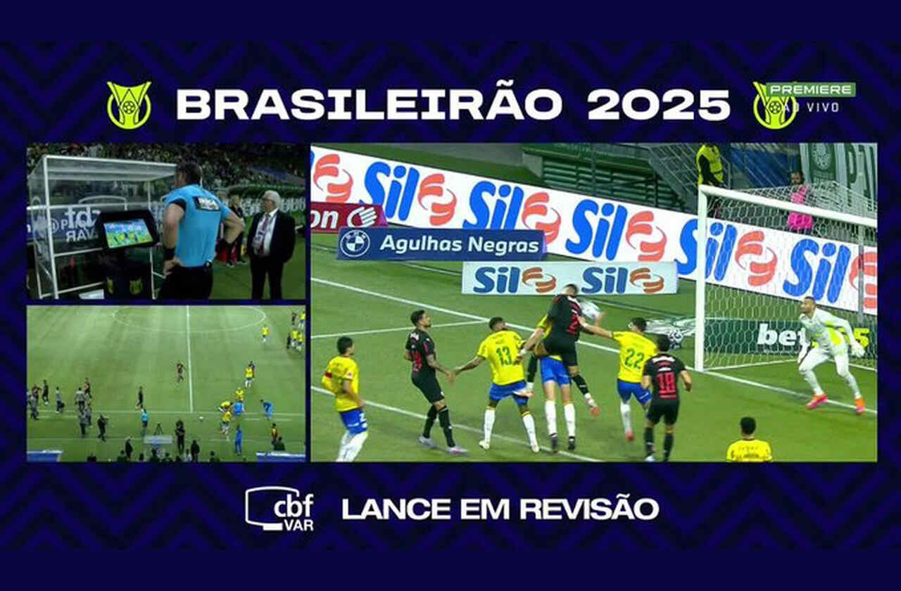 Imagem da noticia CBF divulga áudio do VAR em pênalti em Palmeiras x Bragantino