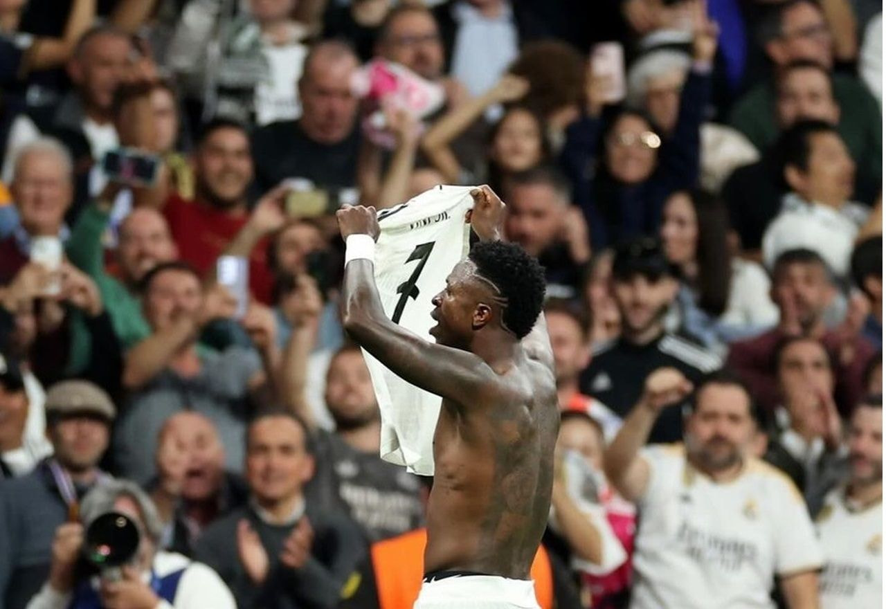 Imagem da noticia Vinícius Júnior condena racismo em Real Madrid x Barcelona: "Inaceitável"
