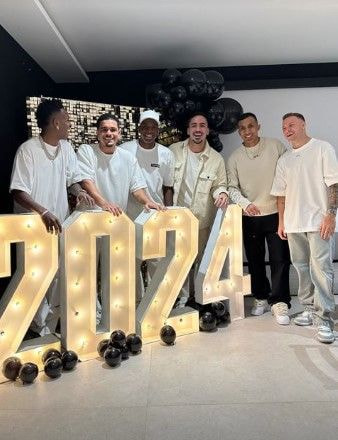 Imagem da noticia Veja como foi o Réveillon das estrelas do esporte ao redor do mundo