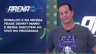 Ronaldo e na mesma frase Depay? Mano e Benja discutem ao vivo no programa | Arena SBT (10/12/25) Ronaldo e na mesma frase Depay? Mano e Benja discutem ao vivo no programa | Arena SBT (10/12/25)