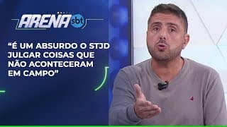 Nicola critica STJD por julgamento de Vitor Roque: "Quer aparecer" | Arena SBT (12/11/25) Nicola critica STJD por julgamento de Vitor Roque: "Quer aparecer" | Arena SBT (12/11/25)