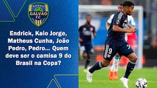 Galvão Bueno debate: quem deverá ser o 9 do Brasil na Copa? | Galvao FC (02/03/26) Galvão Bueno debate: quem deverá ser o 9 do Brasil na Copa? | Galvao FC (02/03/26)