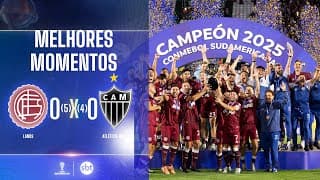 Lanús 0 (5) x (4) 0 Atlético-MG - Galo cai nos pênaltis I Final Sul-Americana 2025 Lanús 0 (5) x (4) 0 Atlético-MG - Galo cai nos pênaltis I Final Sul-Americana 2025