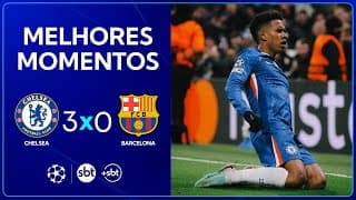 Show de Estêvão! Chelsea 3 x 0 Barcelona - Melhores momentos | Champions League 2025/26 Show de Estêvão! Chelsea 3 x 0 Barcelona - Melhores momentos | Champions League 2025/26