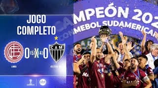Lanús 0 (5) x (4) 0 Atlético-MG - JOGO COMPLETO | Final Sul-Americana 2025 Lanús 0 (5) x (4) 0 Atlético-MG - JOGO COMPLETO | Final Sul-Americana 2025
