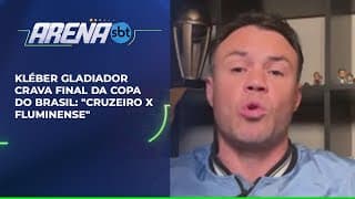Kléber Gladiador crava final da Copa do Brasil: "Cruzeiro x Fluminense" | Arena SBT (10/12/25) Kléber Gladiador crava final da Copa do Brasil: "Cruzeiro x Fluminense" | Arena SBT (10/12/25)