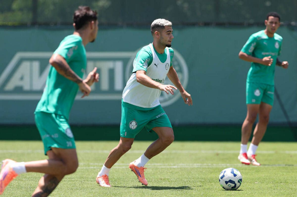 Imagem da noticia Sem os convocados, Palmeiras inicia preparação para enfrentar o Santos