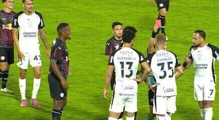 Imagem da noticia CBF divulga áudio de expulsão polêmica do Corinthians contra o Bragantino