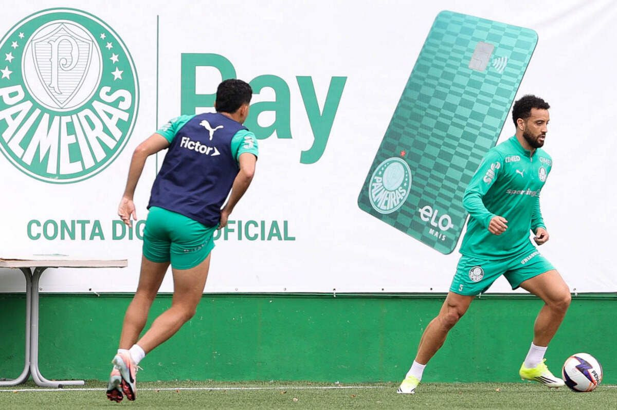 Imagem da noticia Palmeiras volta a treinar após goleada e trio avança em recuperação