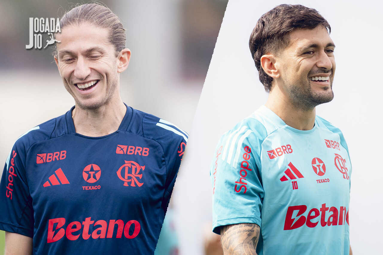 Imagem da noticia Flamengo retoma conversas por renovações de Filipe Luís e Arrascaeta