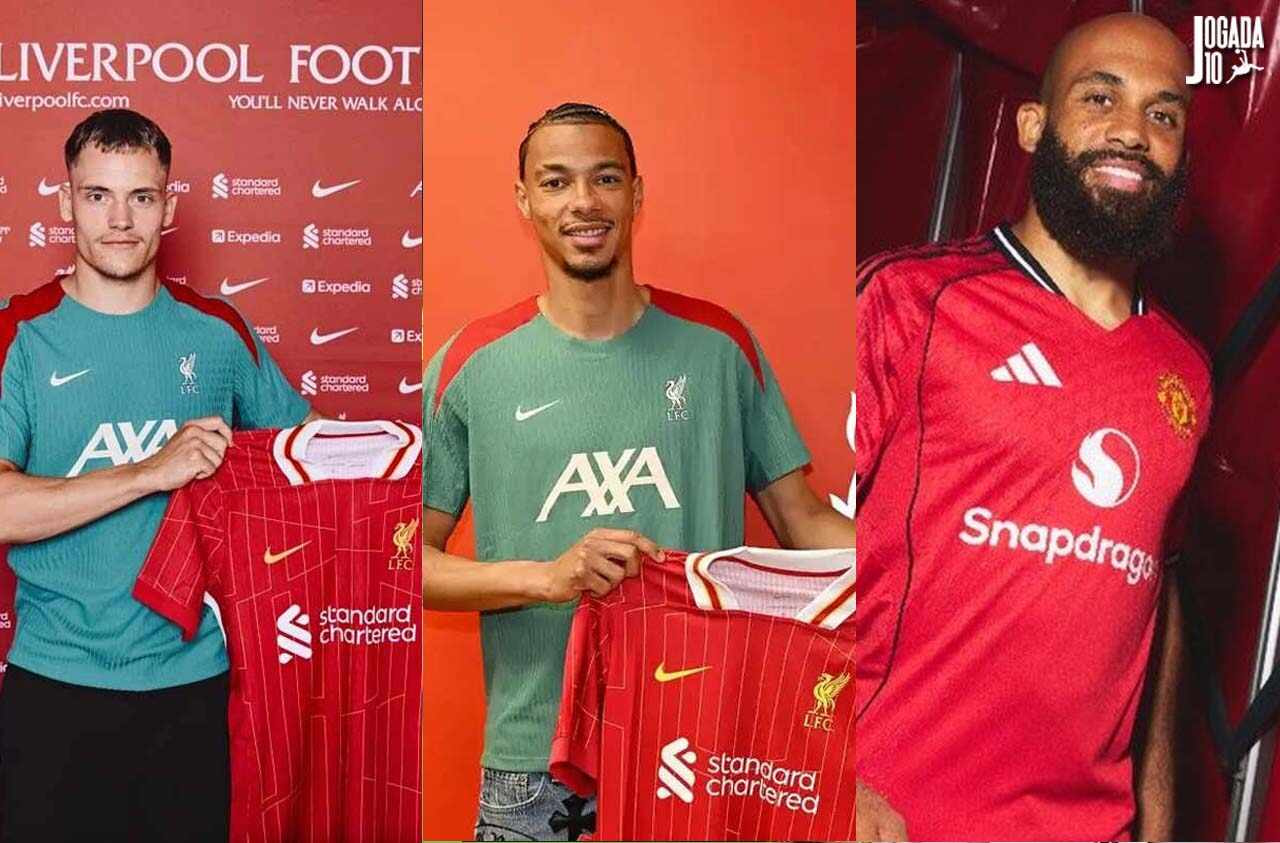 Imagem da noticia Das 10 maiores transferências desta janela, nove são de times da Premier League