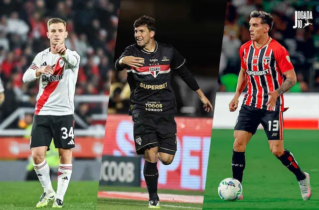 São Paulo oficializa acordo com River Plate por Galoppo, Enzo Díaz e Tapia São Paulo oficializa acordo com River Plate por Galoppo, Enzo Díaz e Tapia