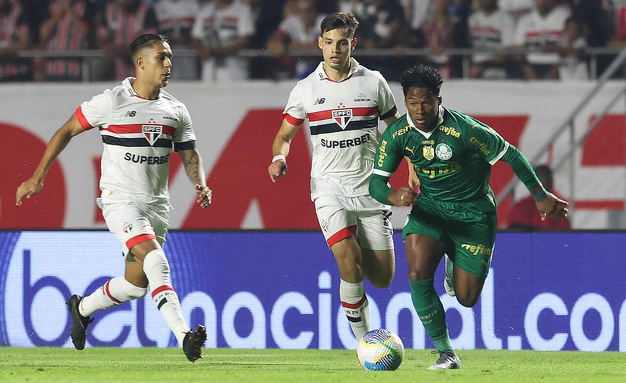 Imagem da noticia São Paulo não vence o Palmeiras como mandante no Brasileirão desde 2017