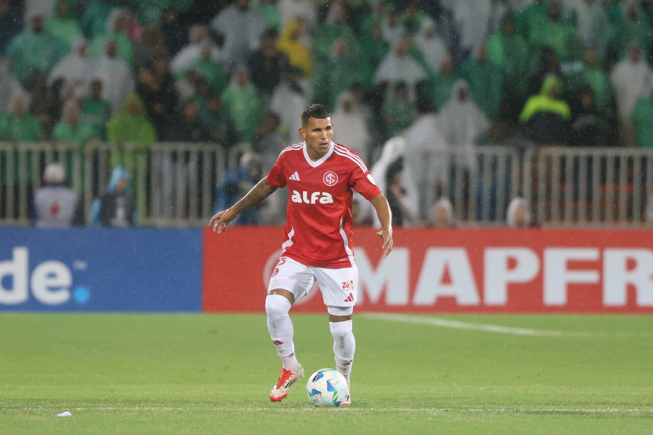 Imagem da noticia Braian Aguirre se consolida no Internacional e lidera ranking de jogos em 2025