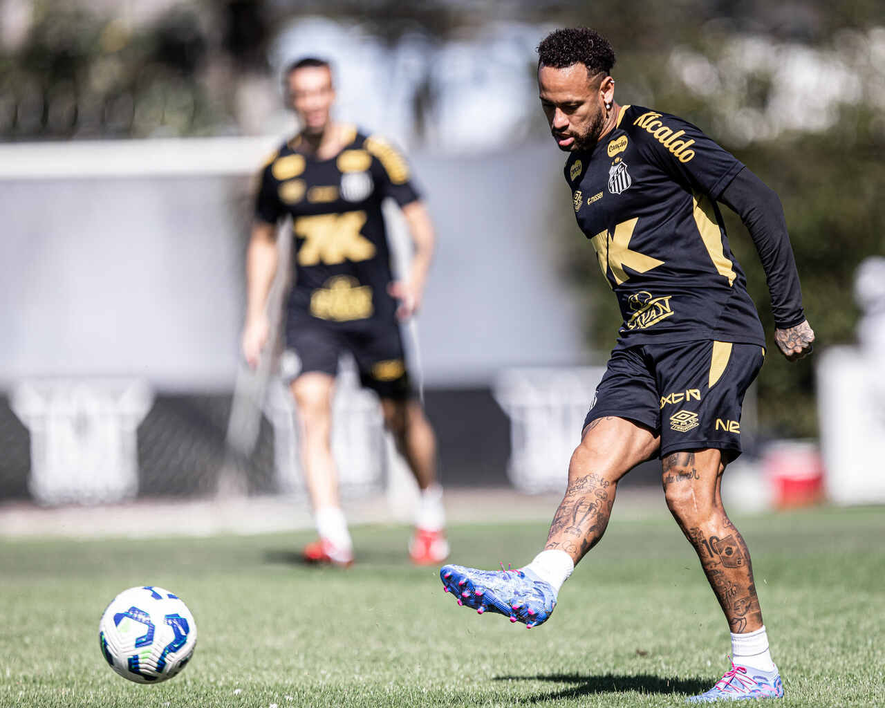 Imagem da noticia Neymar faz golaço em treino do Santos; veja vídeo