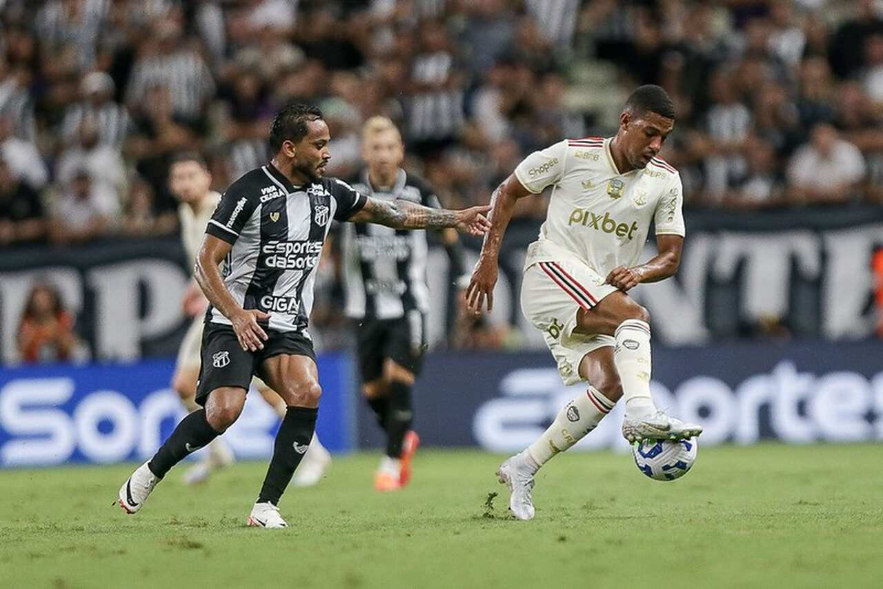Imagem da noticia Filipe Luís define empate diante do Ceará: "Sentimento de decepção"