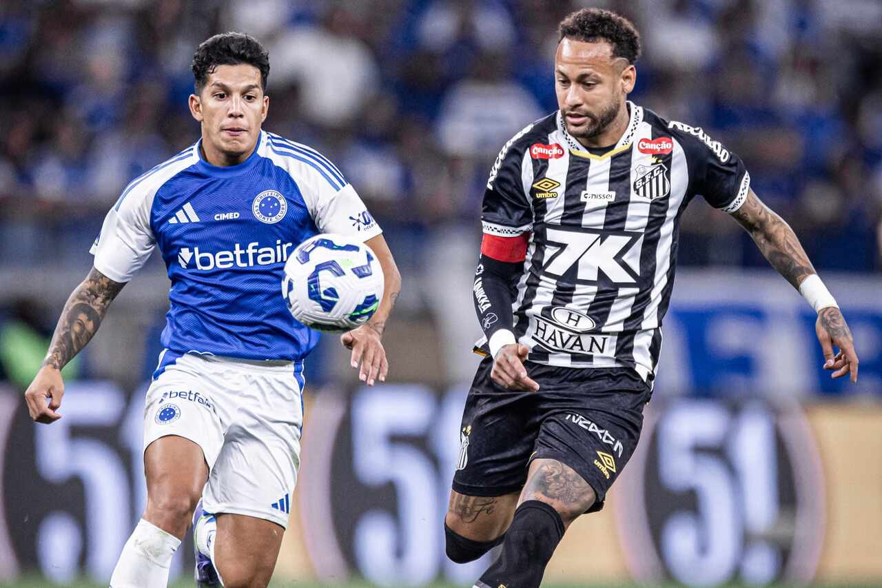 Imagem da noticia Neymar iguala sequência do PSG e vive melhor fase física no Santos