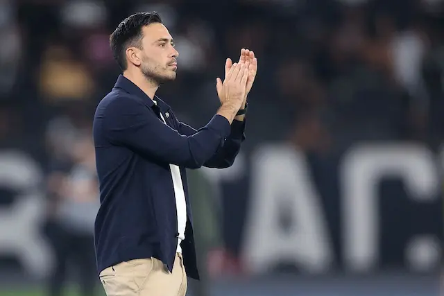 Botafogo comunica saída de Davide Ancelotti Botafogo comunica saída de Davide Ancelotti