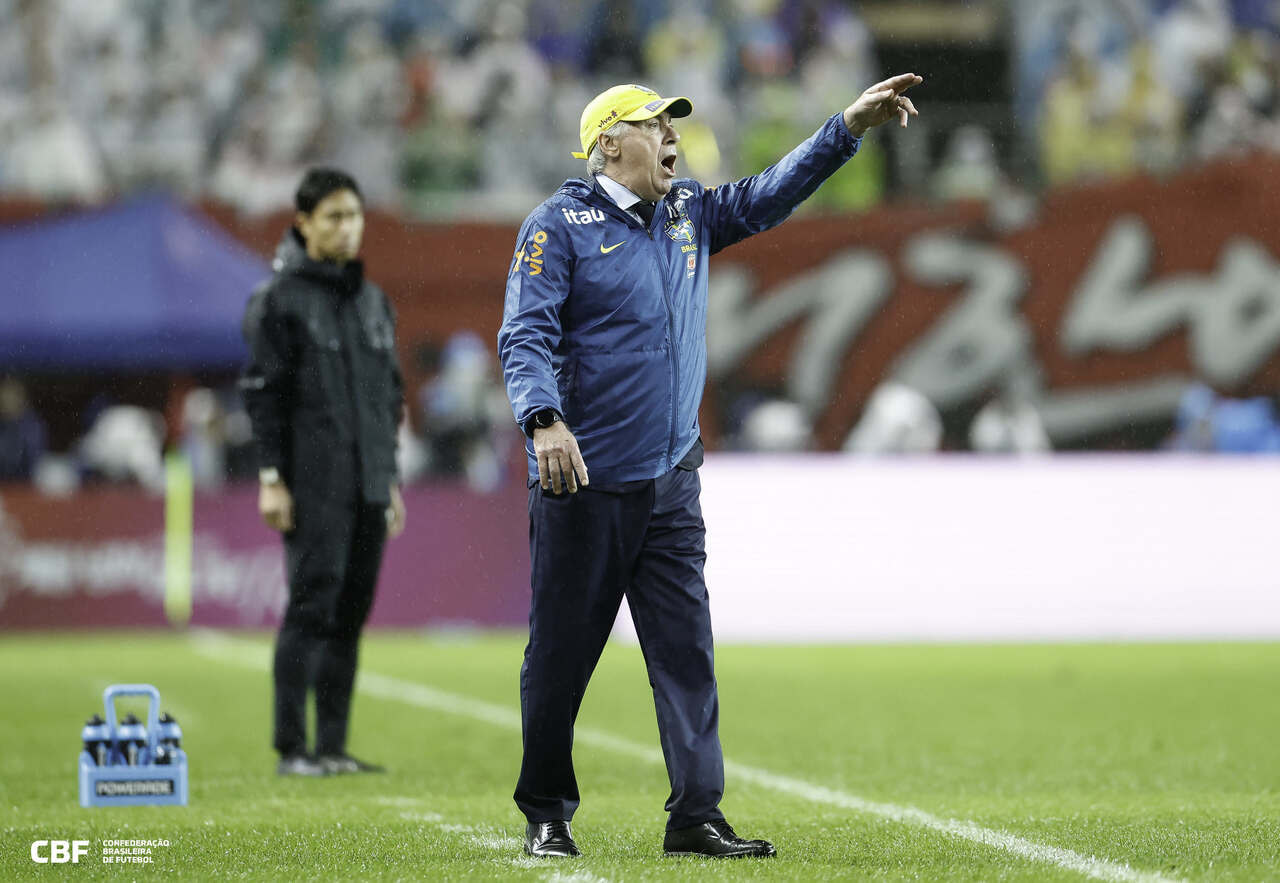 Imagem da noticia Ancelotti supera Diniz após primeiros seis jogos na seleção