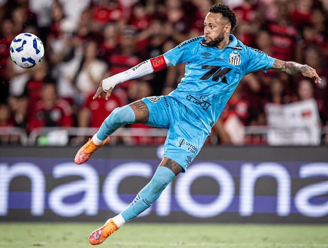 Neymar faz post enigmático com astro da NBA após derrota do Santos Neymar faz post enigmático com astro da NBA após derrota do Santos