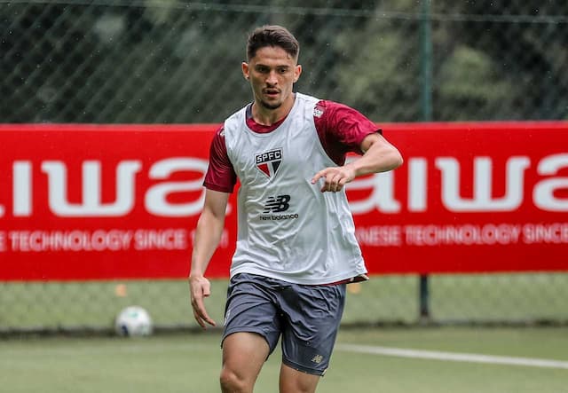 São Paulo conta com retorno de Pablo Maia em treino São Paulo conta com retorno de Pablo Maia em treino