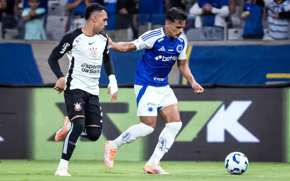 Imagem da noticia Cruzeiro e Corinthians fazem o sétimo duelo pela Copa do Brasil