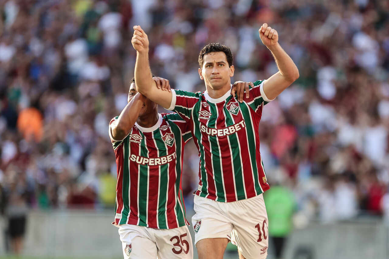 Imagem da noticia Ganso celebra gol após sete meses e vitória do Fluminense