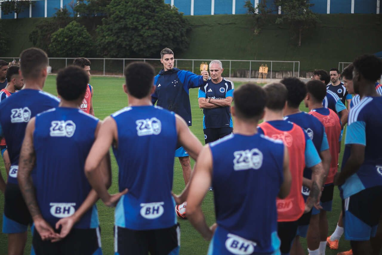 Imagem da noticia Titulares do Cruzeiro se apresentam e têm primeiro contato com Tite