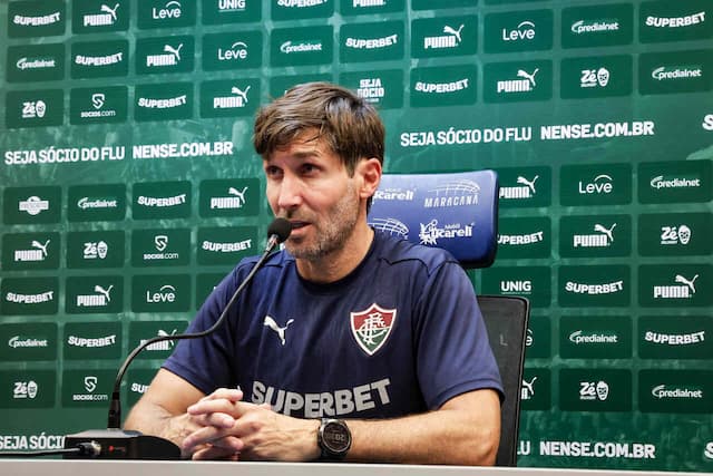 Cuberas destaca Fluminense na final e explica escolha por Renê em pênalti Cuberas destaca Fluminense na final e explica escolha por Renê em pênalti