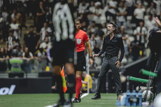 Domínguez cita maior desafio do Atlético após vitória sobre o São Paulo Domínguez cita maior desafio do Atlético após vitória sobre o São Paulo