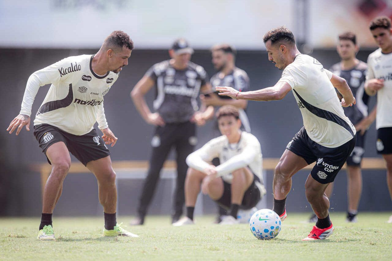 Imagem da noticia Neymar e Mayke desfalcam treino técnico do Santos