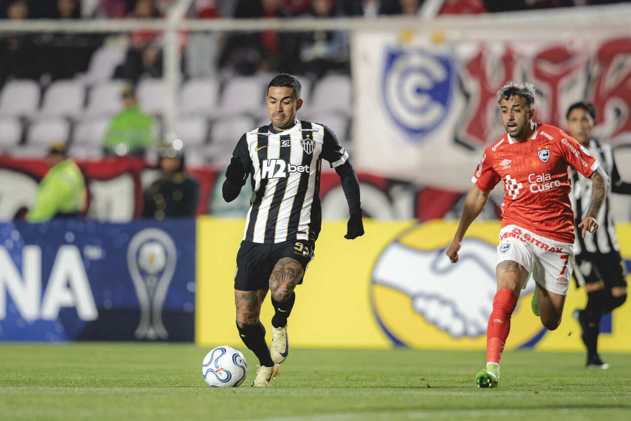 Imagem da noticia Atlético, com reservas, perde para o Cienciano pela Sul-Americana