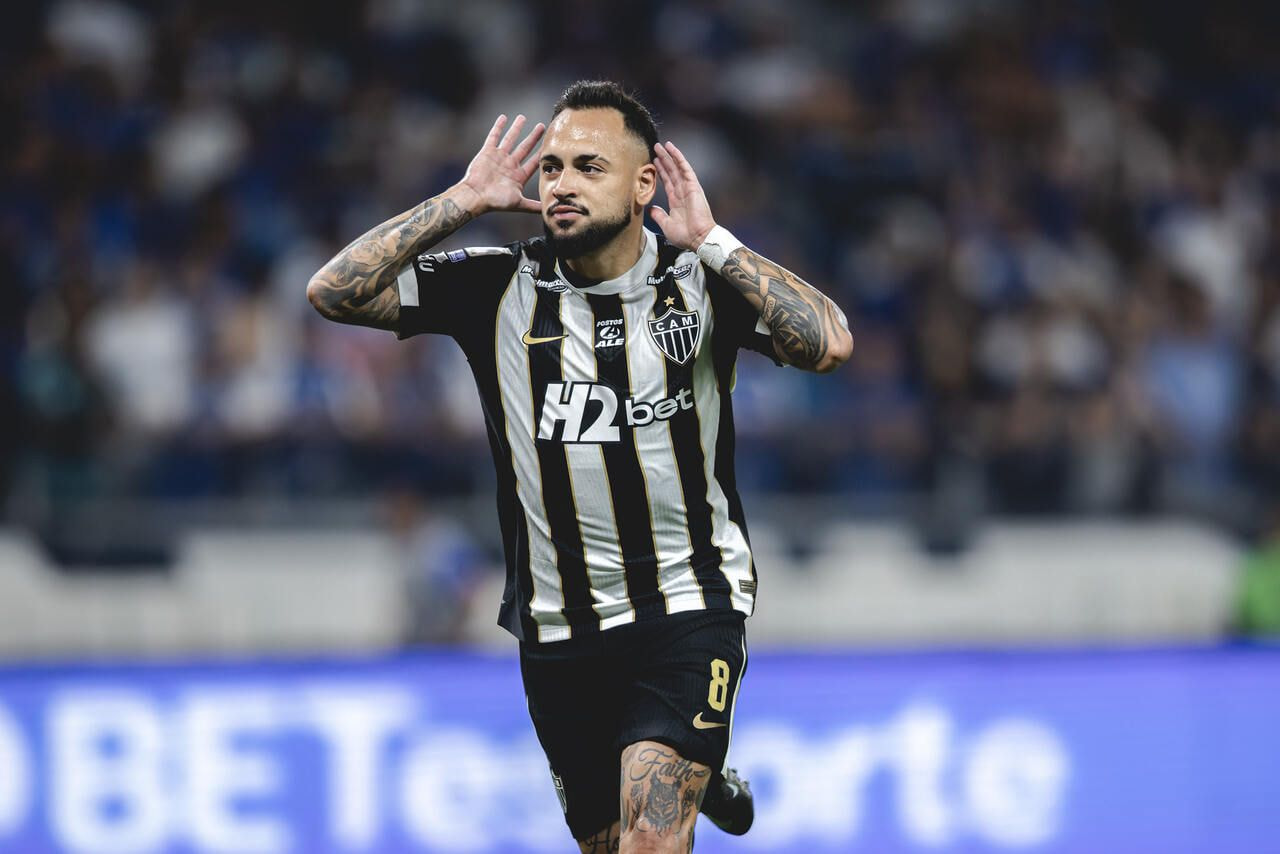Imagem da noticia Atlético vence o Cruzeiro em clássico com 3 expulsões e 9 amarelos
