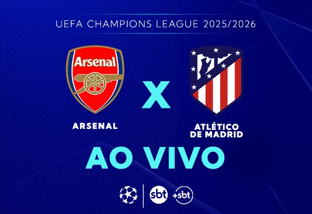 Imagem da noticia Ao vivo: assista Arsenal x Atlético de Madrid pela Champions League