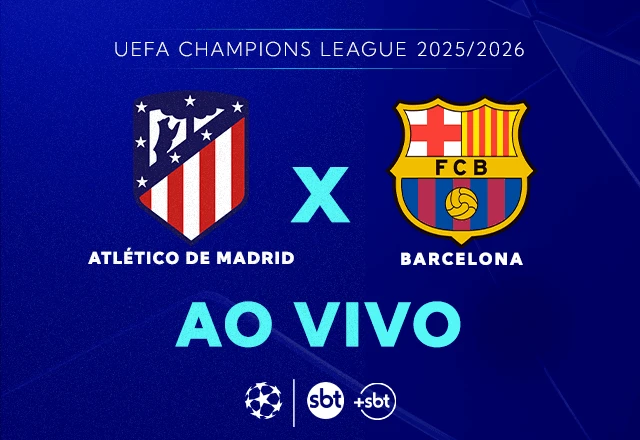 Imagem da noticia Ao vivo: assista Atlético de Madrid x Barcelona nas quartas da Champions