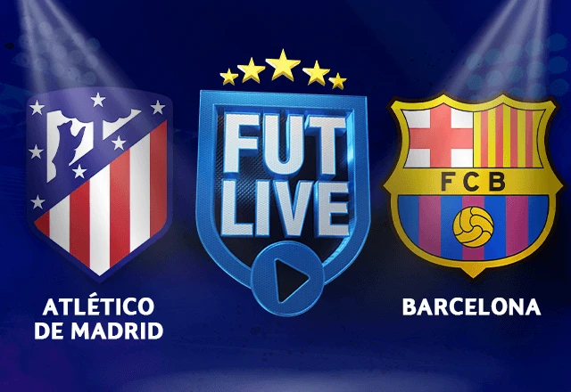 Imagem da noticia SBT tem Futlive após Atlético de Madrid x Barcelona nas quartas da Champions