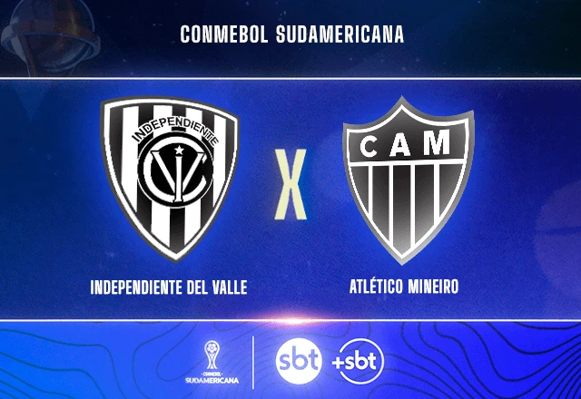 Imagem da noticia SBT transmite Independiente del Valle x Atlético-MG pela Sul-Americana