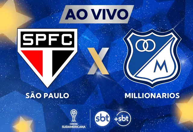 Ao vivo: assista São Paulo x Millonarios Sul-Americana Ao vivo: assista São Paulo x Millonarios Sul-Americana