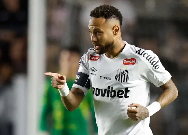 Neymar vai jogar os próximos quatro jogos do Santos para buscar vaga na Copa Neymar vai jogar os próximos quatro jogos do Santos para buscar vaga na Copa
