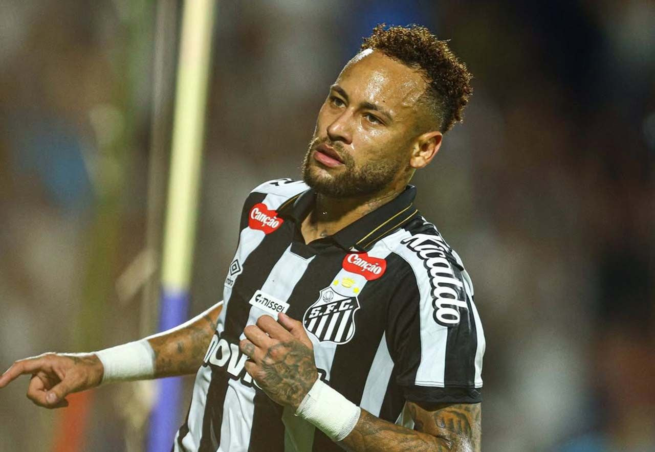 Imagem da noticia Neymar marca, mas Santos só empata com Recoleta; veja os melhores momentos
