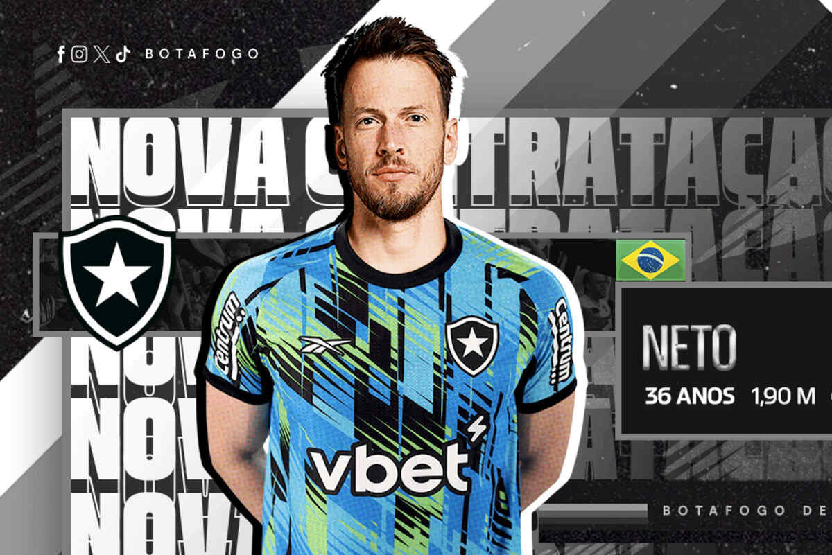 Imagem da noticia Botafogo anuncia a contratação do goleiro Neto, ex-Bournemouth