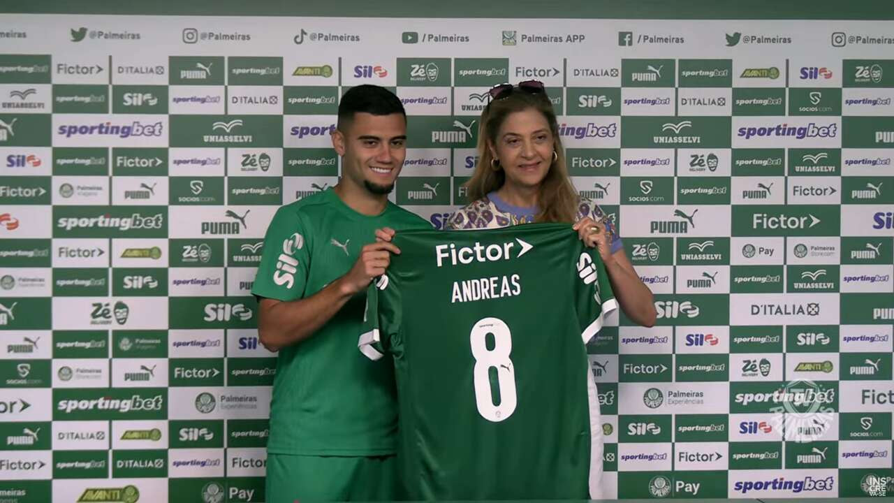 Imagem da noticia Andreas diz que recusou disputar a Champions para fechar com o Palmeiras