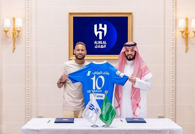 Imagem da noticia Al Hilal, da Arábia Saudita, anuncia a contratação de Neymar