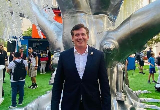 Imagem da noticia Presidente da Conmebol faz apelo contra racismo: "Não há lugar para essa gente"