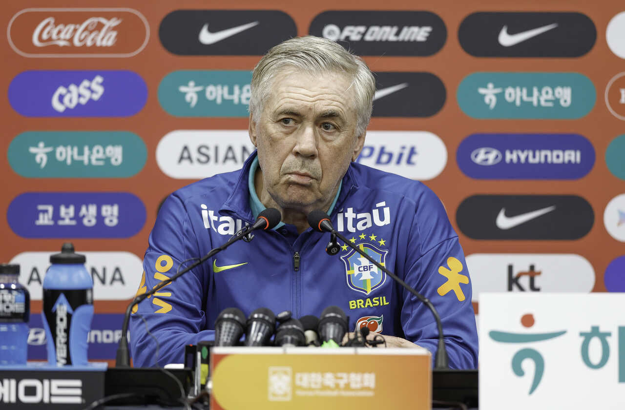 Imagem da noticia Ancelotti analisa falta de tempo para treinar a seleção: "Atitude é mais importante que a estratégia"