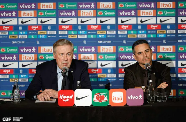 Rodrigo Caetano comemora definição de horários dos jogos do Brasil Rodrigo Caetano comemora definição de horários dos jogos do Brasil