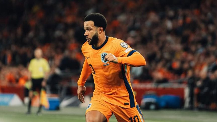 Imagem da noticia Memphis Depay recebe aviso do técnico da Holanda: "Precisa estar no auge"
