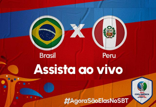Imagem da noticia Ao vivo: assista Brasil x Peru pela Copa América Feminina