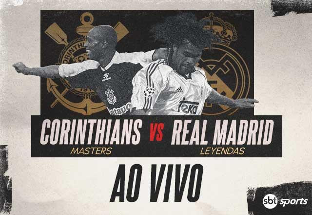 Imagem da noticia Ao vivo: assista Corinthians Masters x Real Madrid Leyendas